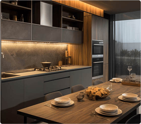 Modern kitchen refit